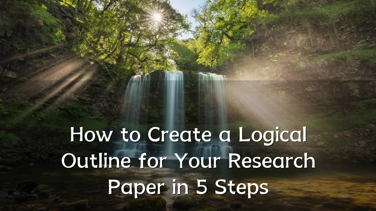 How to Create a Logical Outline for Your Research Paper in 5 Steps