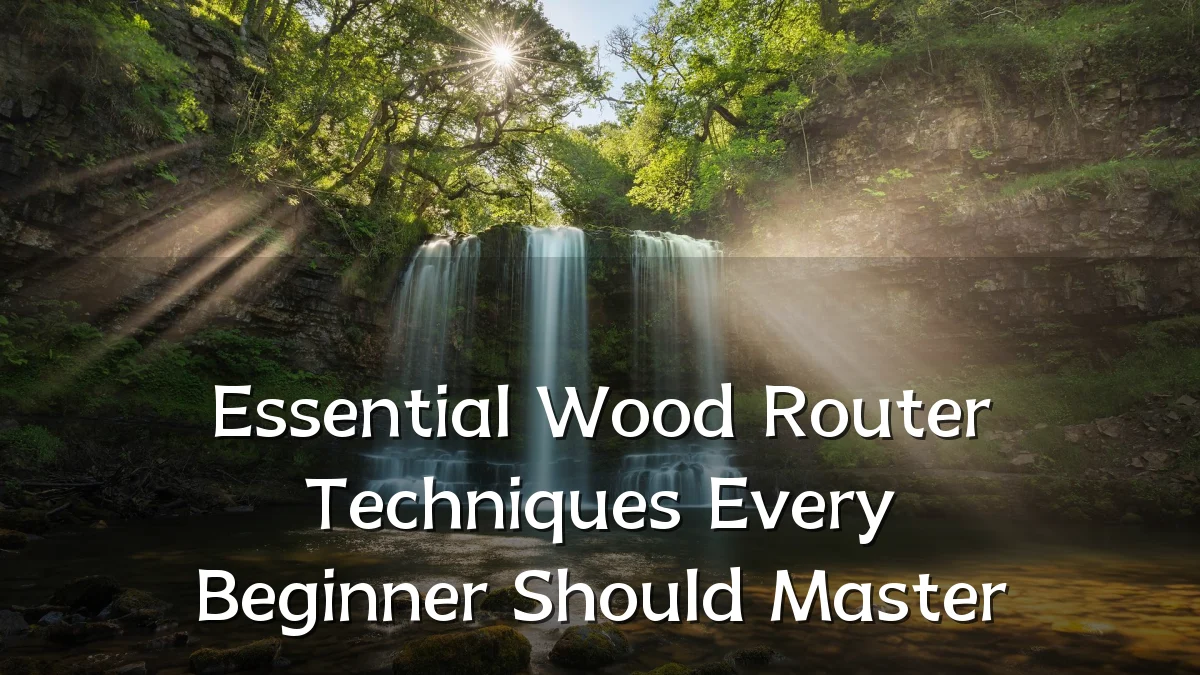 Essential Wood Router Techniques Every Beginner Should Master