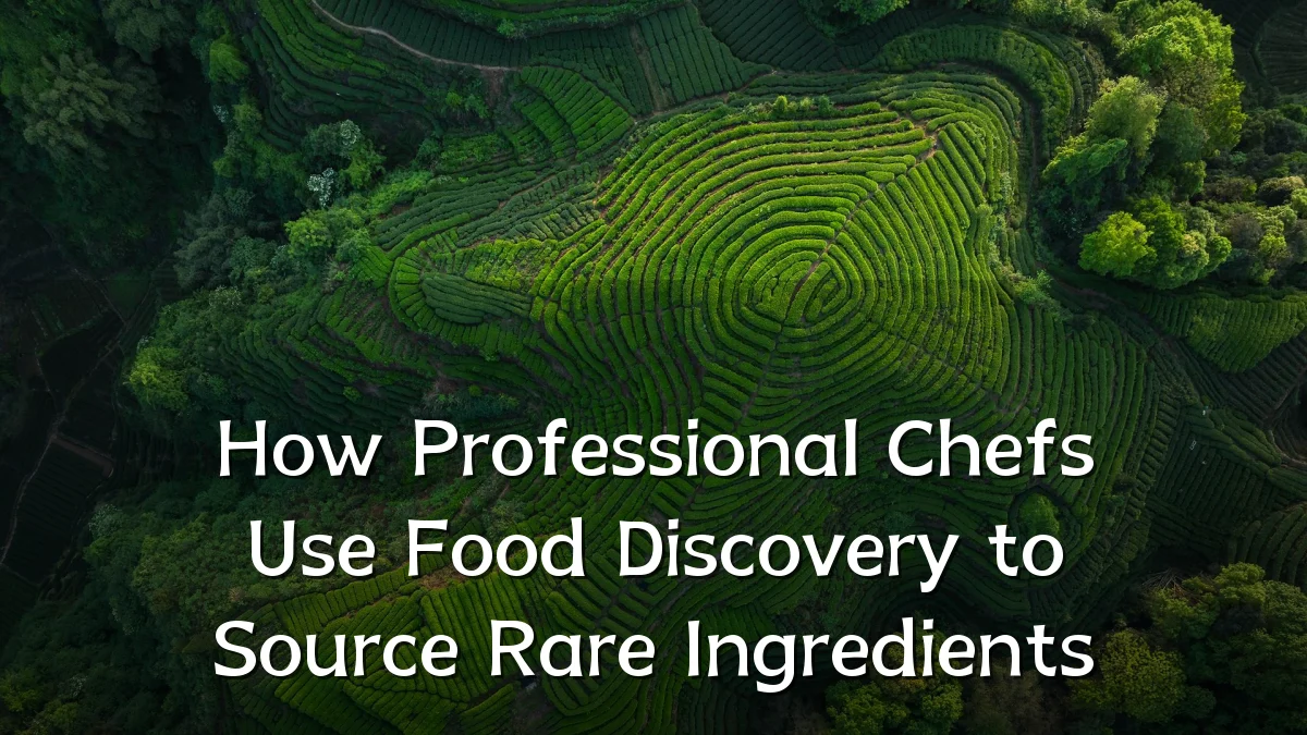 How Professional Chefs Use Food Discovery to Source Rare Ingredients