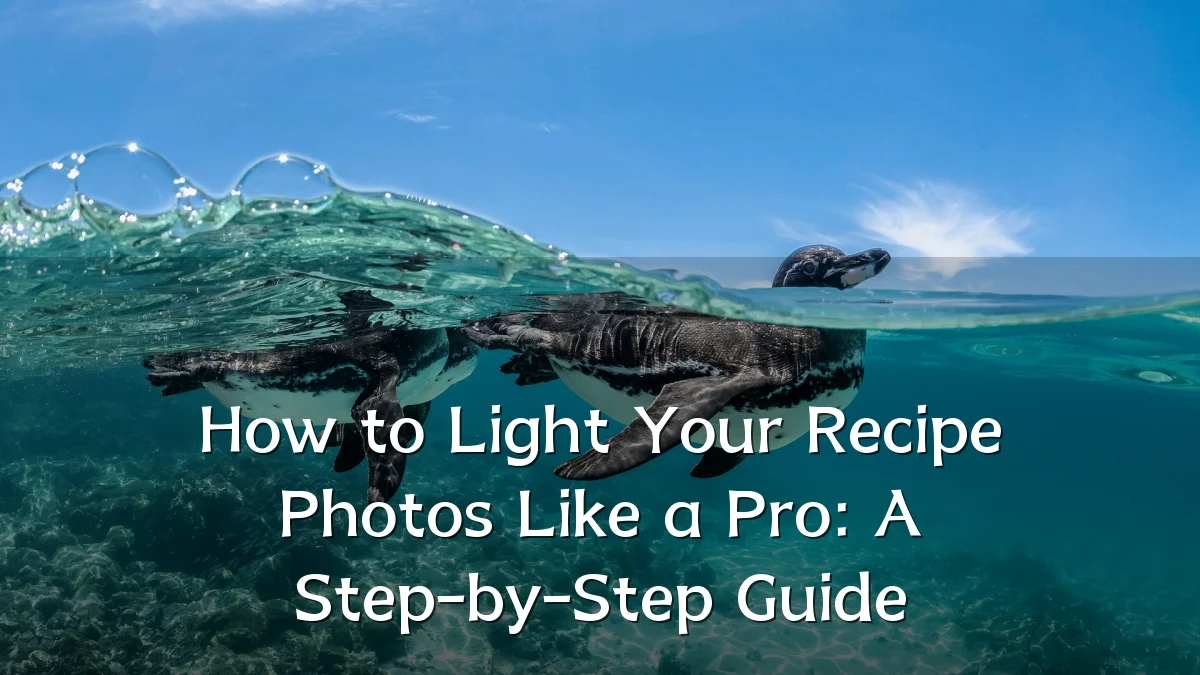 How to Light Your Recipe Photos Like a Pro: A Step-by-Step Guide