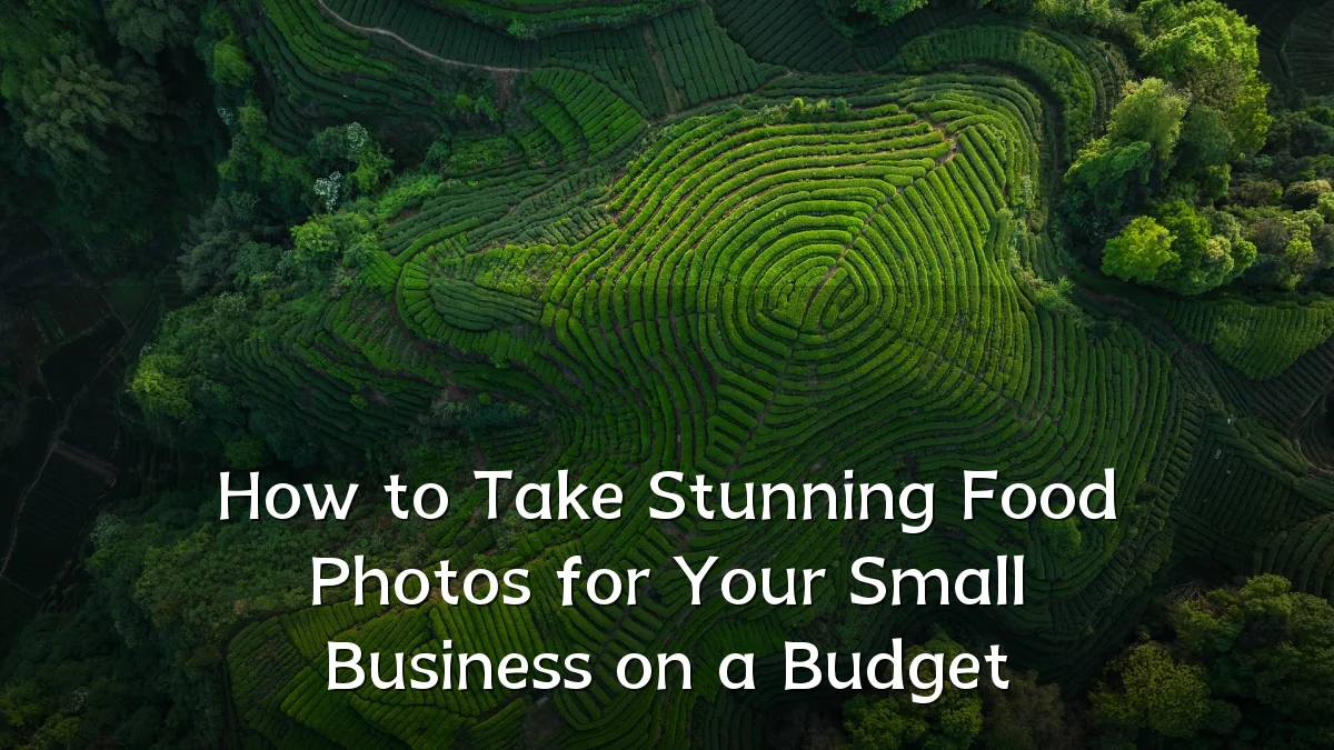 How to Take Stunning Food Photos for Your Small Business on a Budget