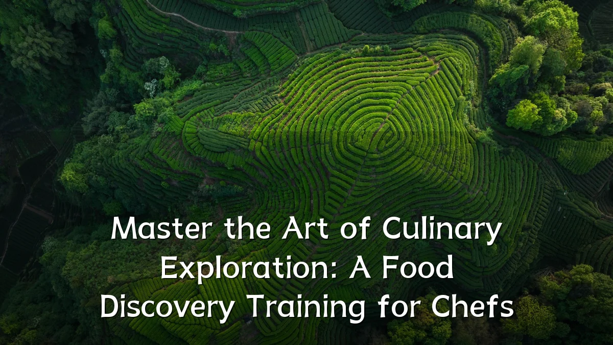 Master the Art of Culinary Exploration: A Food Discovery Training for Chefs
