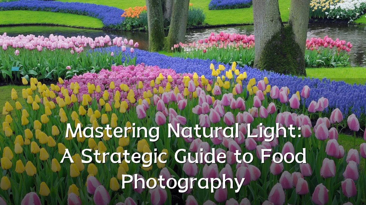 Mastering Natural Light: A Strategic Guide to Food Photography