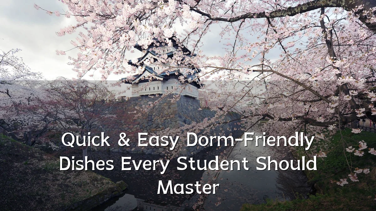 Quick & Easy Dorm-Friendly Dishes Every Student Should Master