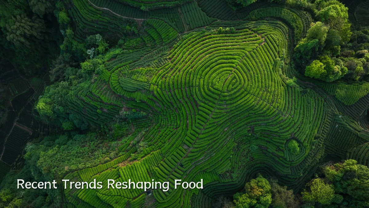 Recent Trends Reshaping Food