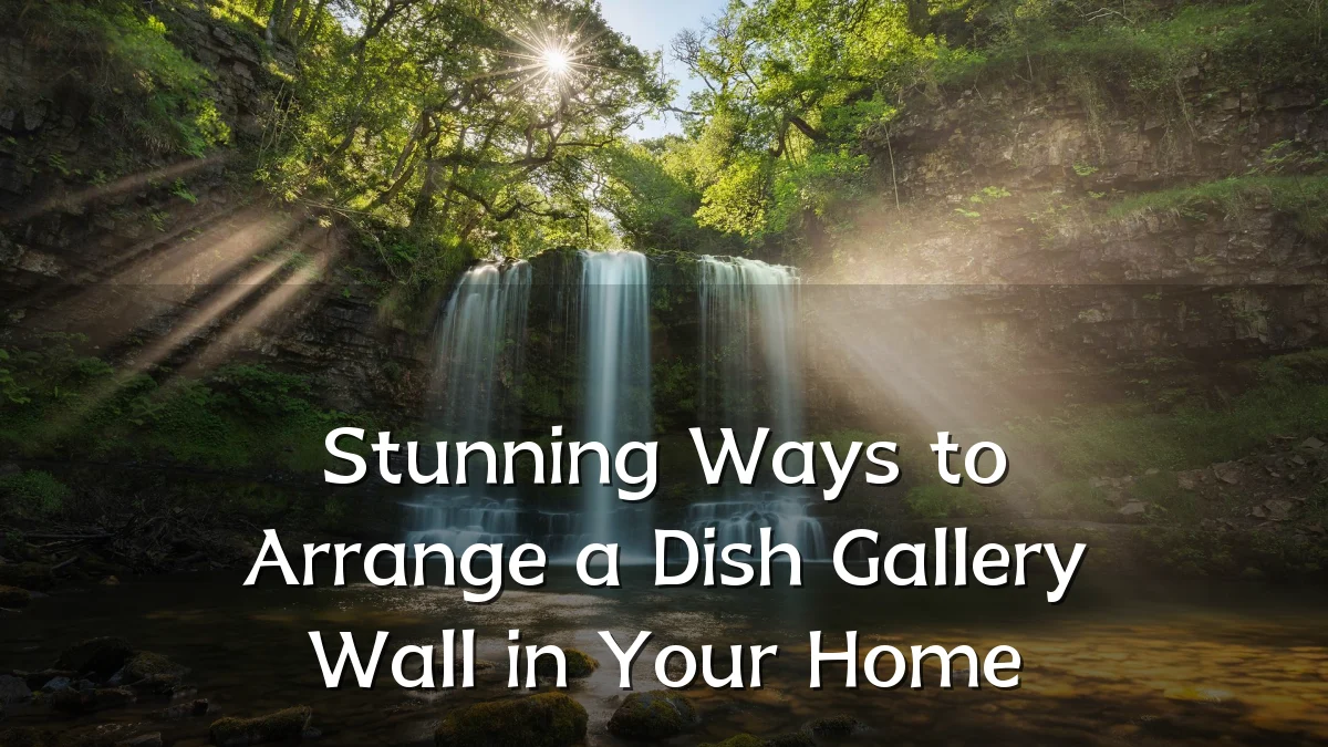 Stunning Ways to Arrange a Dish Gallery Wall in Your Home