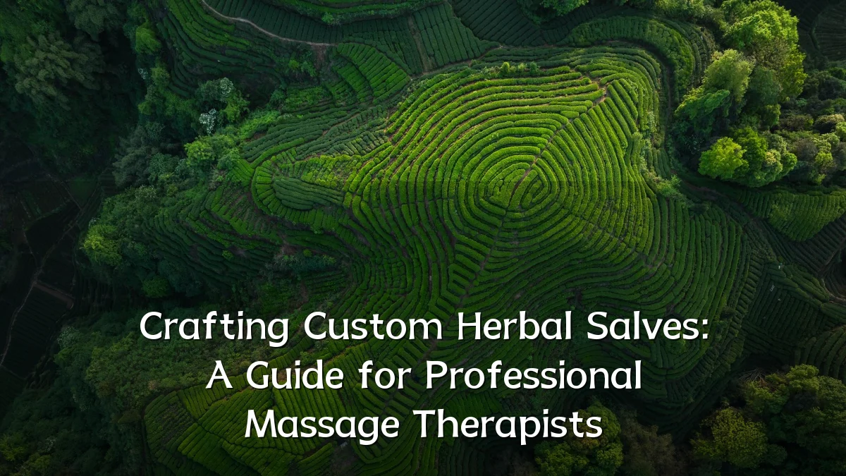 Crafting Custom Herbal Salves: A Guide for Professional Massage Therapists