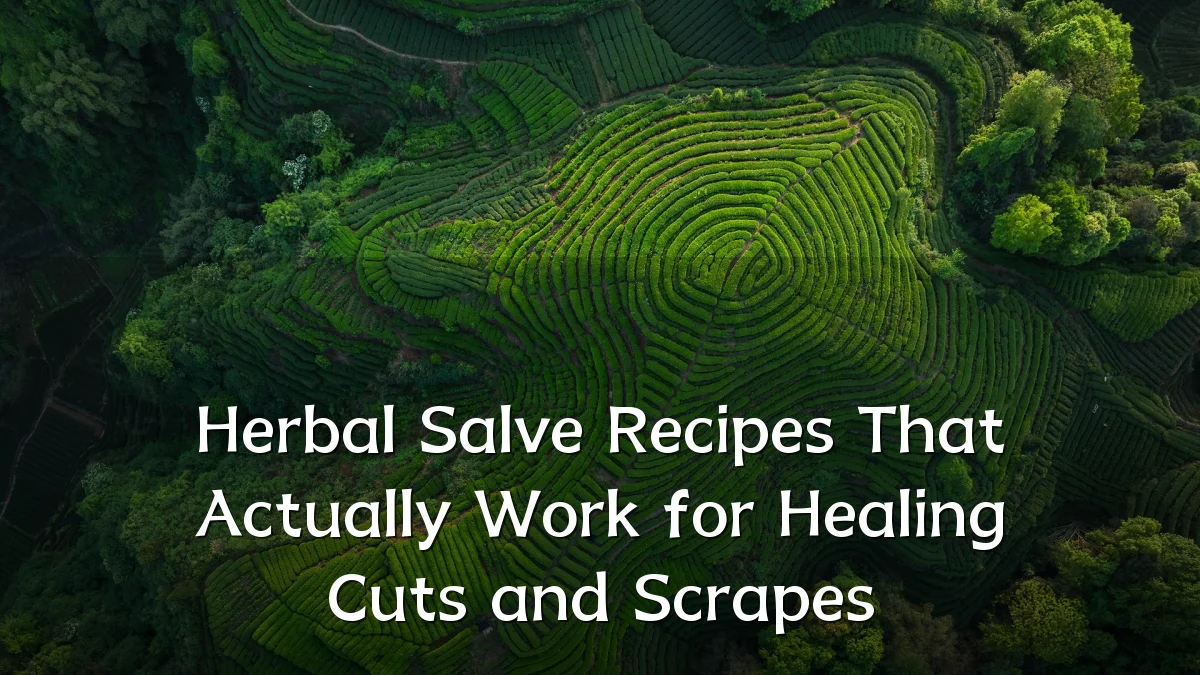 Herbal Salve Recipes That Actually Work for Healing Cuts and Scrapes