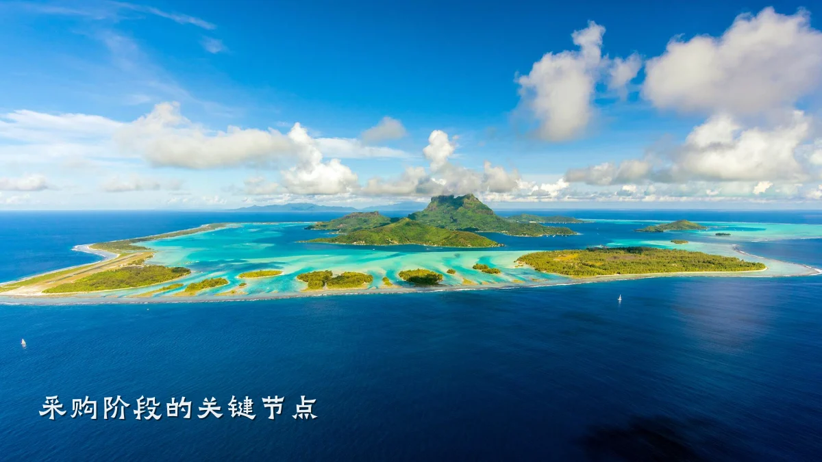 采购阶段的关键节点
