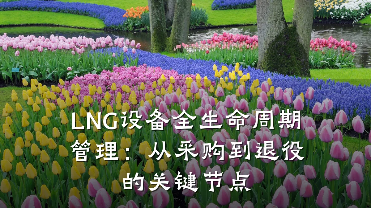 LNG设备全生命周期管理:从采购到退役的关键节点